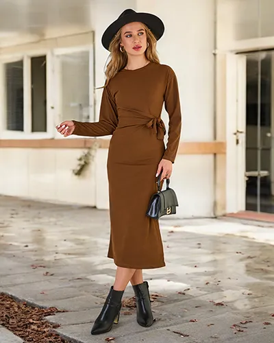 Royalfashion Women's midi dress