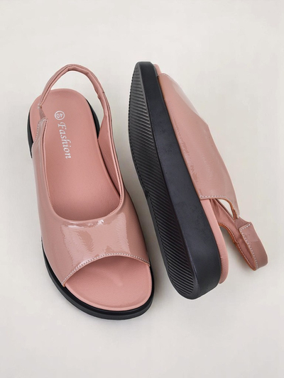 Royalfashion Women's Luna Shines Thick Sole Sandals