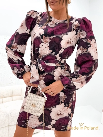Women's Short Floral Pattern Dress