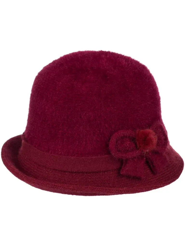 Miss Grace Women's Bowler Hat with Decoration