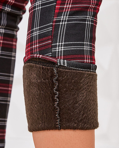 Royalfashion Soojad ruudulised naiste teggingsid