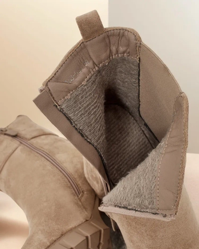 Royalfashion kvina enkrarstøvlar på inlegge Effo