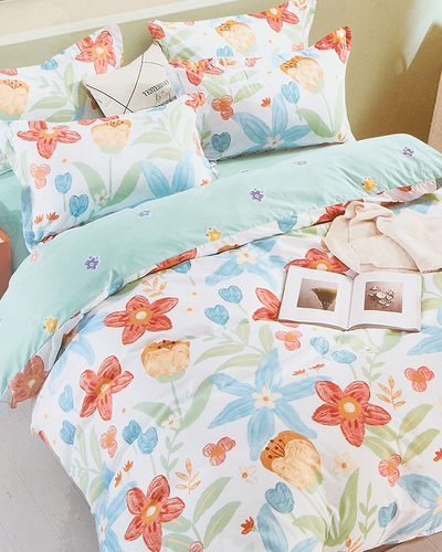 Royalfashion lillevoodipesu 160x200 3-osaline komplekt