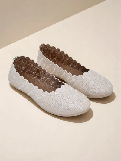 Royalfashion Floral women’s ballet flats Magerro