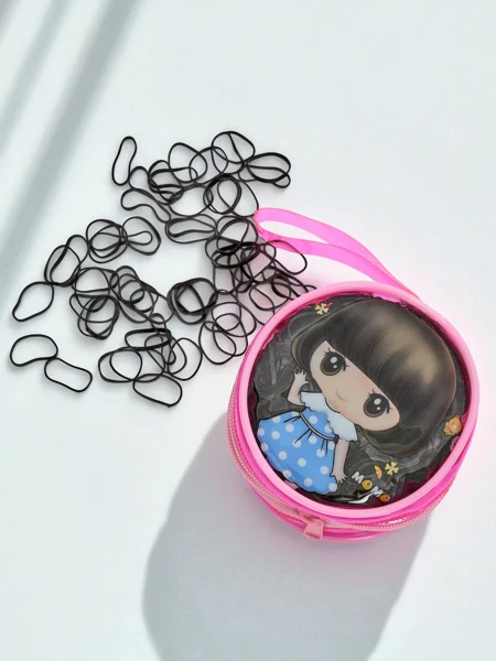 Royalfashion Mitmevärvilised silikoonist juuksekummid dekoratiivses pakendis