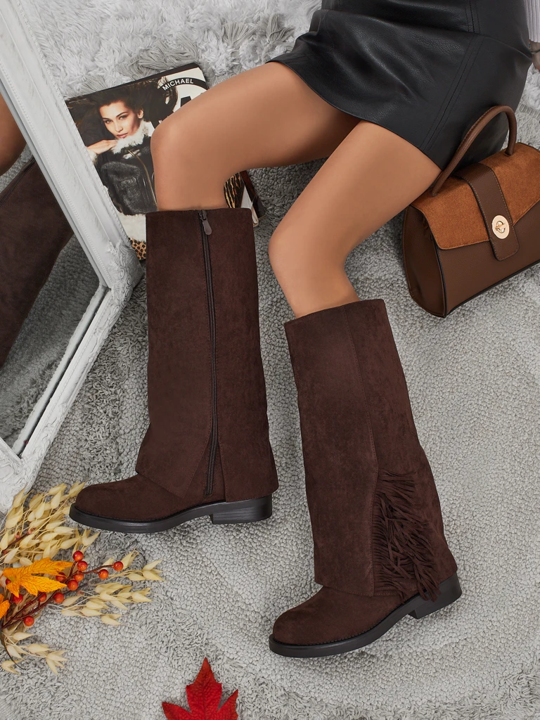 Women's Eco-Suede Boots with Ismara Upper