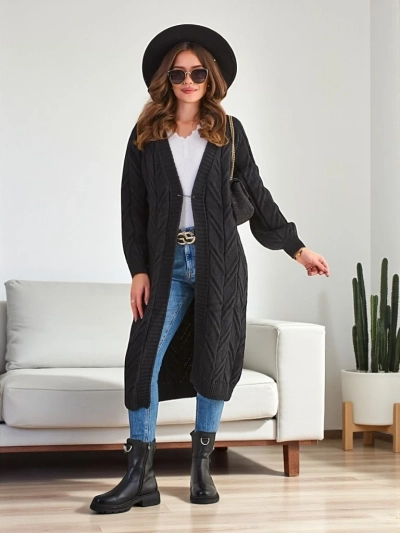 Royalfashion Womea's Knitted Poncho Sweater