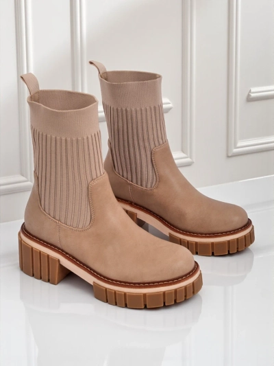 Женские ботильоны на каблуке из экологической кожи Ivy Storm