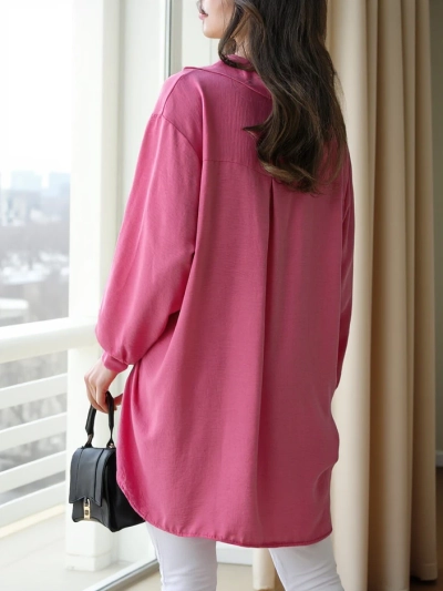 Royalfashion Long women's oversized shirt