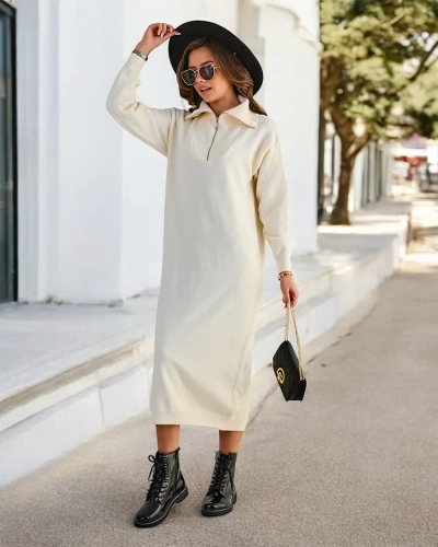 Royalfashion Women's long sweater dress