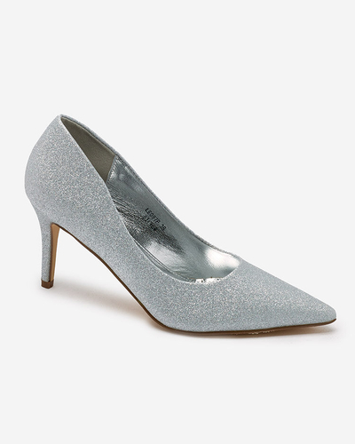 Royalfashion Naiste stilettpumbad glitteriga Matomliso