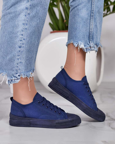 Royalfashion Women's Classic Lace-up Sneakers Seleas