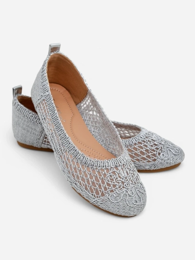 Женские перфорированные балетки Royalfashion Annete