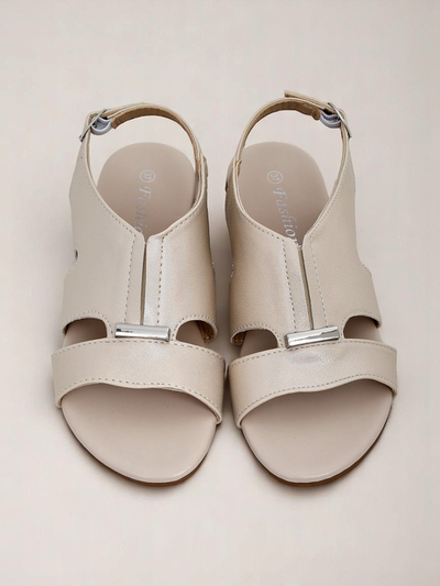 Royalfashion Women's Flat Sole Comfort Sandals