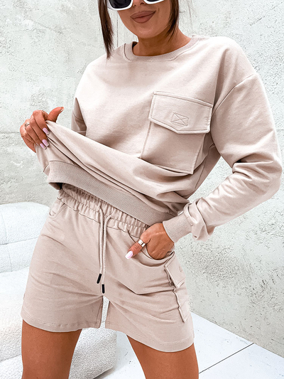 Royalfashion Женский комплект из толстовки