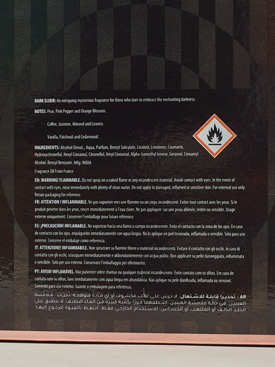 Вдохновленный парфюмированная вода для женщин Dark Elixir