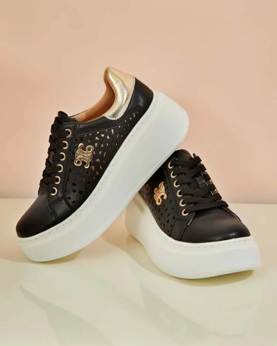 Royalfashion Women's sporty openwork Jovixi sneakers