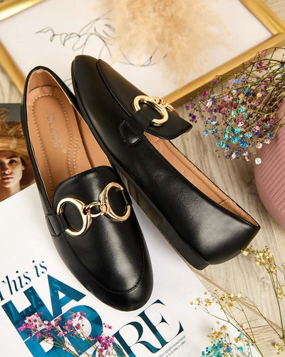 Royalfashion Мокасины с украшением на носу Abermes