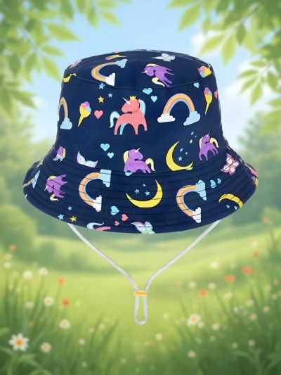 Royalfashion Children's Bucket Hat Color Bucket