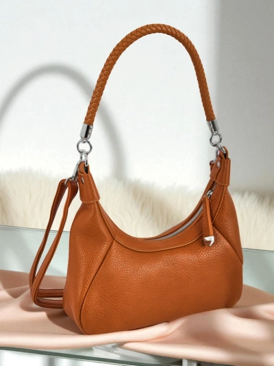 Royalfashion Small Women's Eco-Leather Handbag with Decorative Strap Lacquea