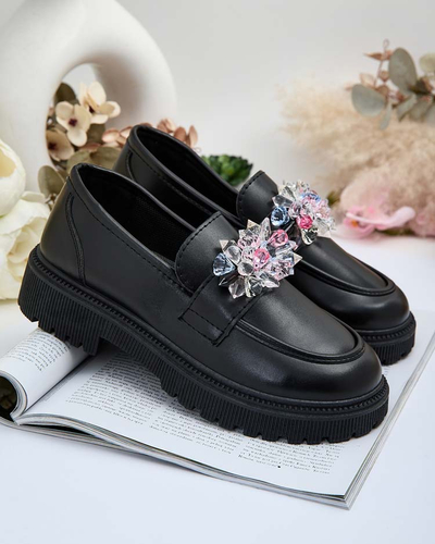 Royalfashion Women's moccasins with colorful beads Karonia