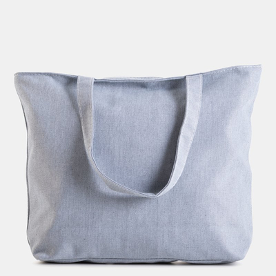 Gray fabric shoulder bag - Accessories