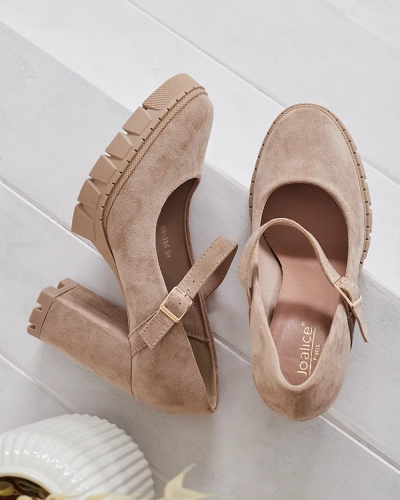 Royalfashion Женские туфли Elomma из эко-замши