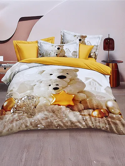 Royalfashion Christmas Bedding 160x200 set 3-PARTS