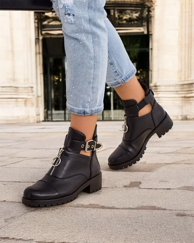 Royalfashion Women's ankle boots worker type Komoves