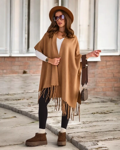 Royalfashion Naiste poncho