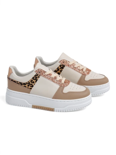 Royalfashion Women's sneakers with glitter Qisofi