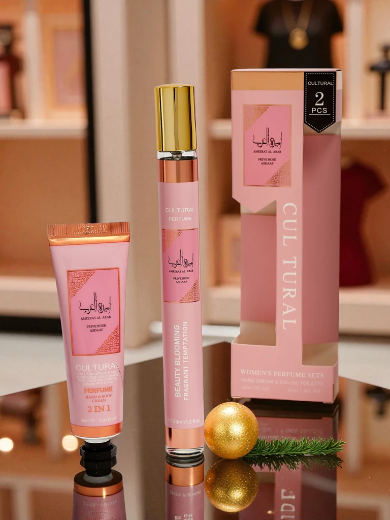 Zestaw Inspirowana Damska woda perfumowana & krem do rąk Private Rose