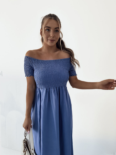 Royalfashion Naiste midi-kleit a'la hiszpanka