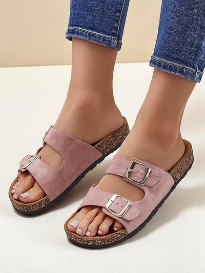 Royalfashion Женские сандалии с пряжками Foumy