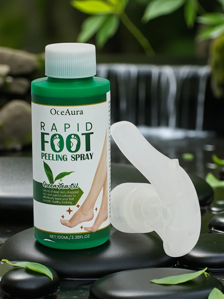Foot Peeling Spray with Green Tea Oil