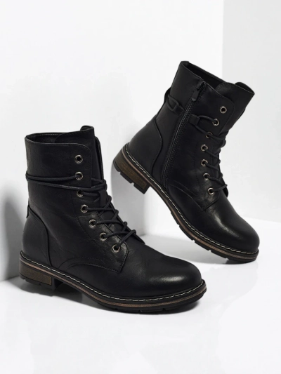 Öko-nahast paeltega naiste saapad Ravonna