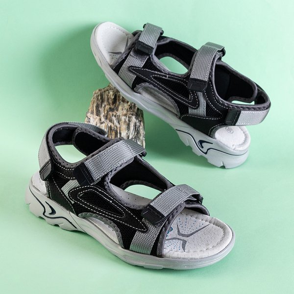 Black boys 'sandals with velcro Asitop - Footwear