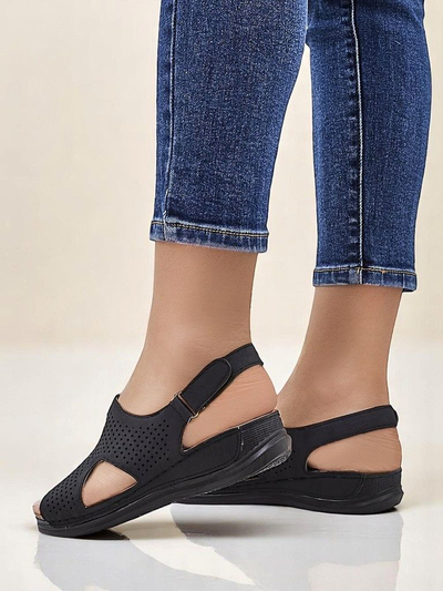 Royalfashion Women’s cut-out sandals Leminni