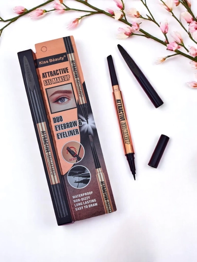 Карандаш для бровей и подводка для глаз в одном Soft Brown