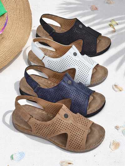 Royalfashion Women’s cut-out sandals Leminni