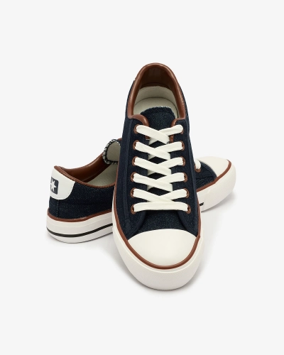 Royalfashion Navy Blue Naiste Gumpy Sneakers