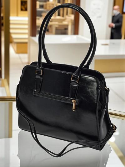 Naiste shopper-tüüpi ökonahast käekott reljeefse mustriga Iron Lace