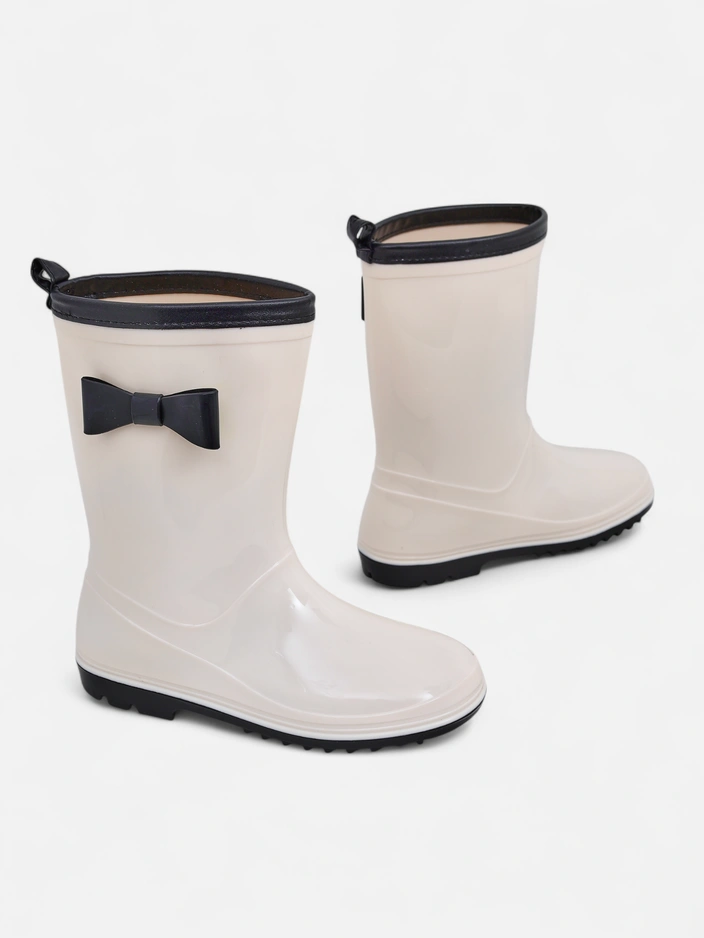 Royalfashion Children's boots with a bow Usalli