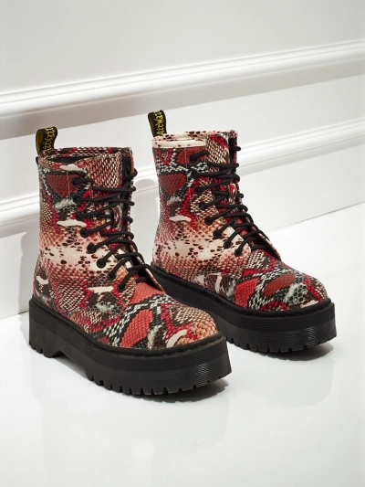 Women's Isadore Embossed Worker Boots