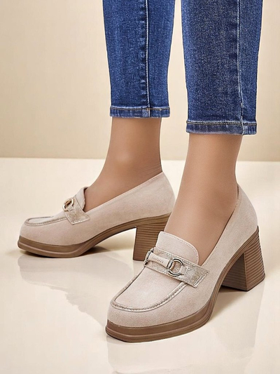 Royalfashion naiste plokk-kontsaga loafersid Apareus