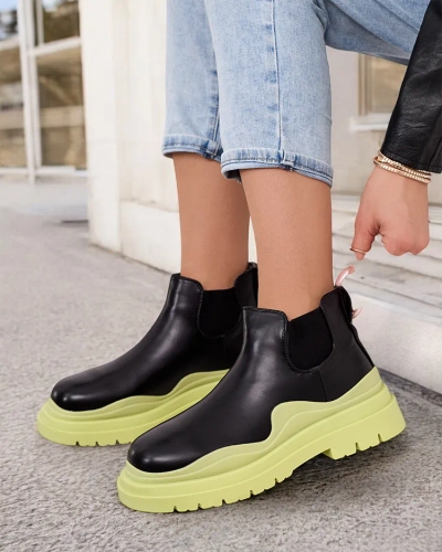 Royalfashion Women's slip-on boots Derri