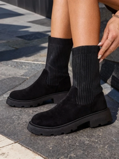 Royalfashion Kvinner Slip-On Boots Derette