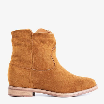 Eliana Ecological Suede Wedge Ankle Boots