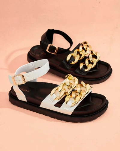 Royalfashion Women's eco-leather Leo sandals