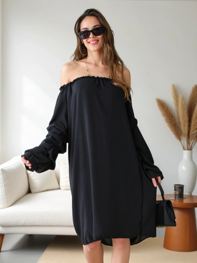 Royalfashion Sile naiste kleit hispaania stiilis, volangitega